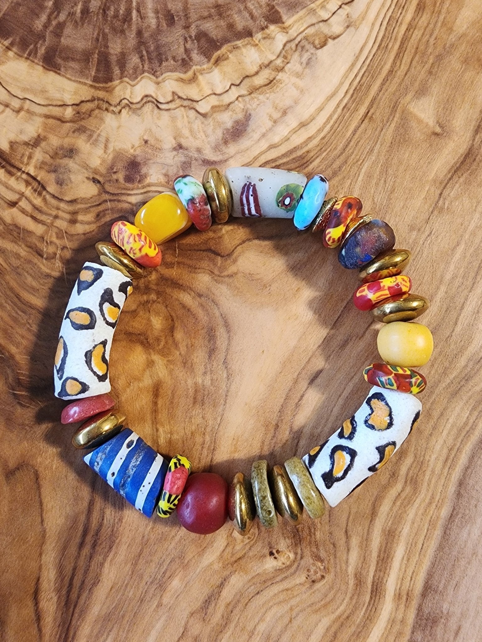 Ivory Sunburst Stacker