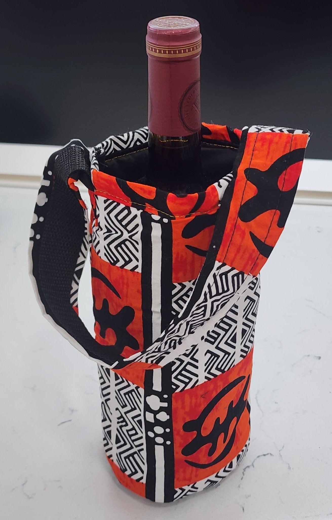“Adinkra Spirit Bottle Tote” - Upgrade Your Radiance