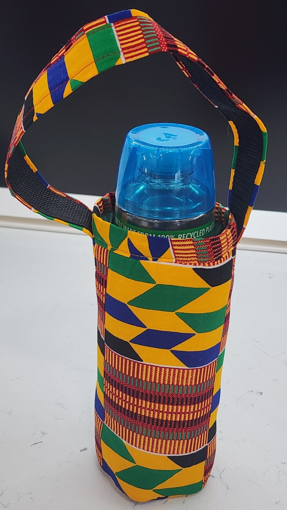 “Kente Radiance Bottle Tote” - Upgrade Your Radiance